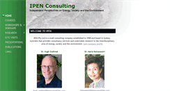 Desktop Screenshot of ipenconsulting.com