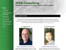 Tablet Screenshot of ipenconsulting.com
